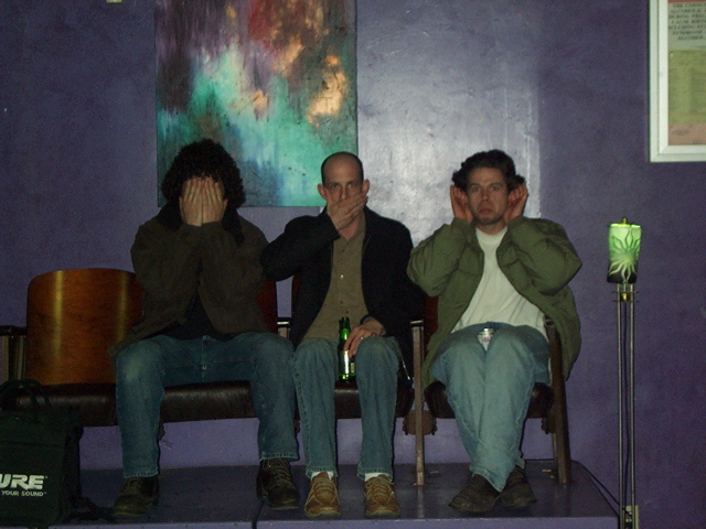 Three Monkeys (it's really from January, but we had to throw it in...)