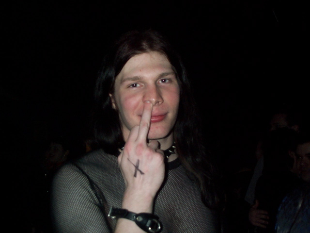 Karmakaze in his classic pose